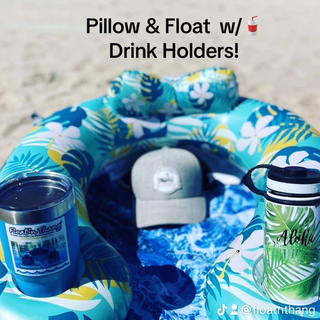 Perfect beach pillow and flotation device